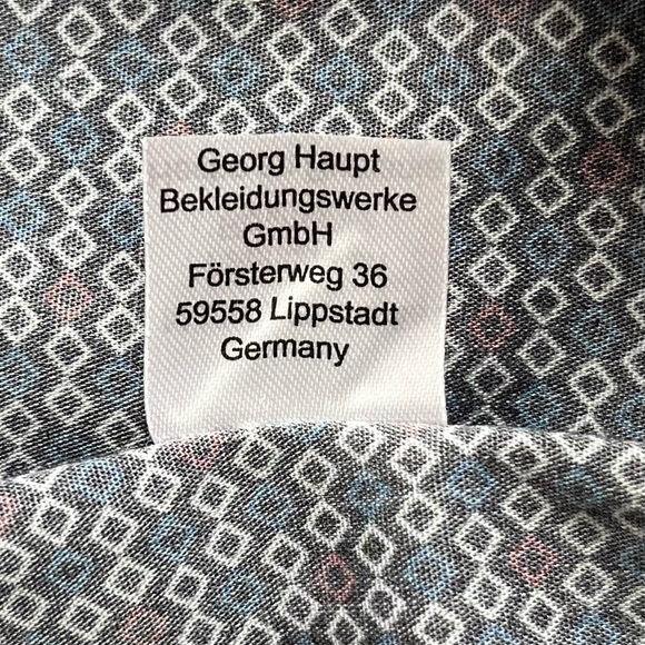 Haupt Germany Geometric Button Front Shirt Top - Picture 7 of 10